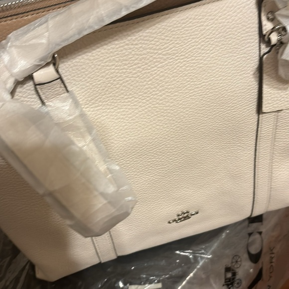 Coach May Pebbled Leather Tote Bag - Picture 6 of 6
